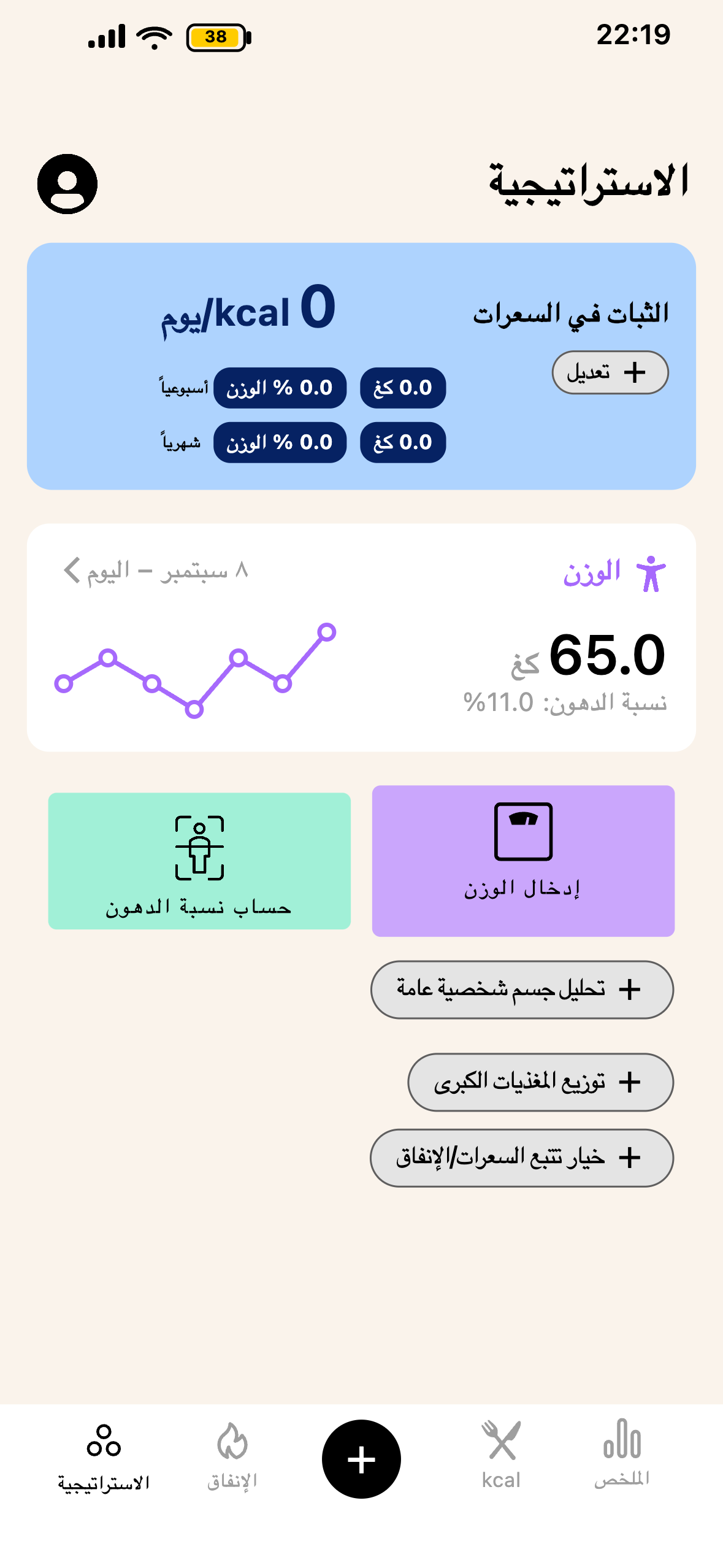 شاشة الاستراتيجية وهرم التقدم في Lean