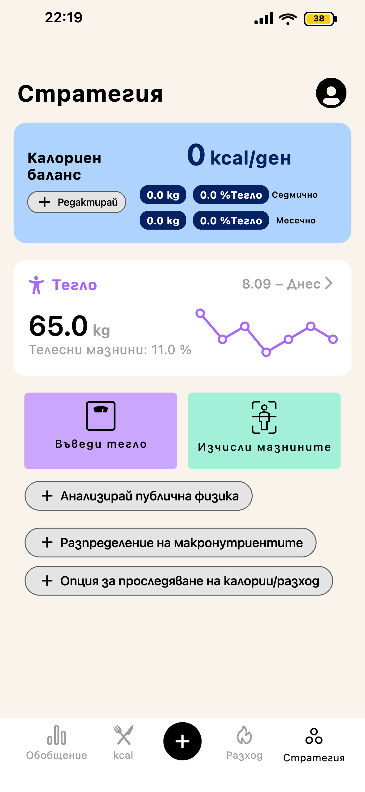 Екран стратегия и пирамида на прогреса Lean