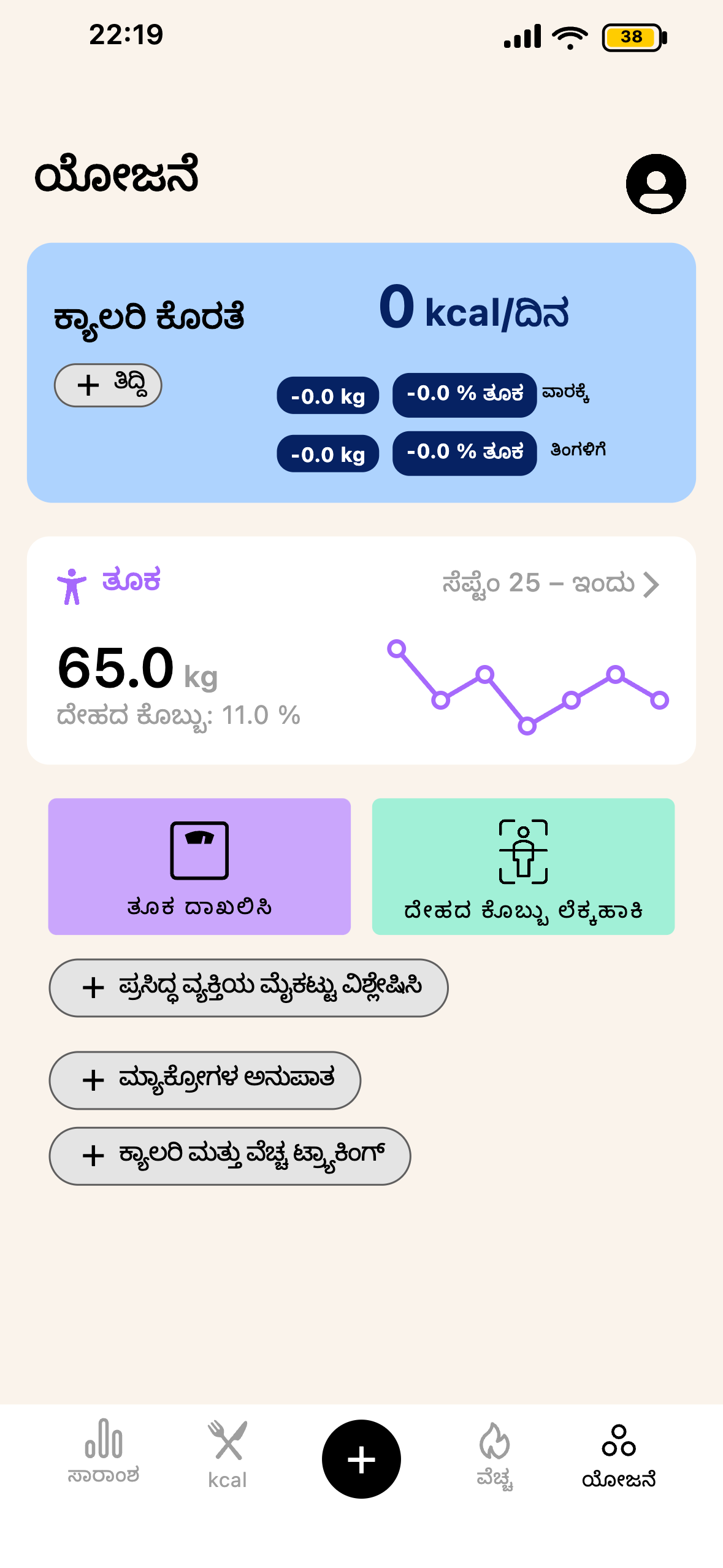 Lean ತಂತ್ರ ಮತ್ತು ಪ್ರಗತಿ ಪಿರಮಿಡ್ ಪರದೆ